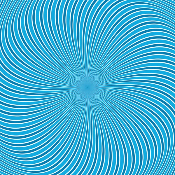 BLue fondo abstracto de rayos de torsión - diseño de vectores — Archivo Imágenes Vectoriales