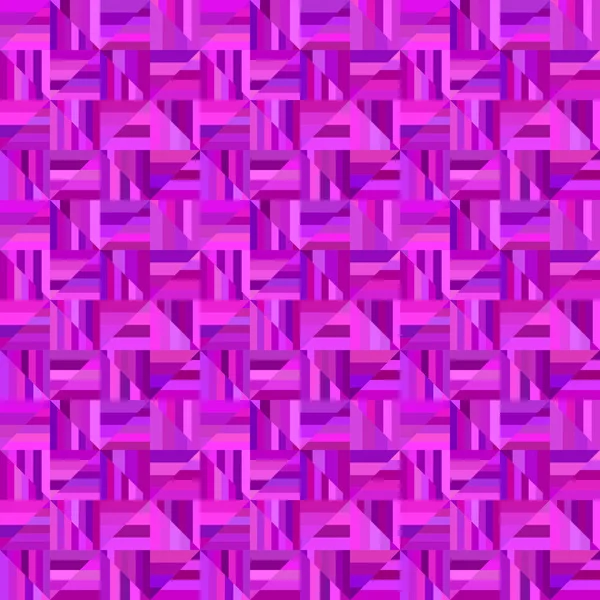 Violet sans couture carreaux carrés rayés mosaïque fond motif - conception vectorielle — Image vectorielle