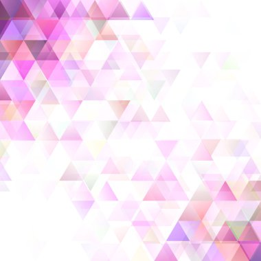 Retro geometrik çift üçgeni arka plan