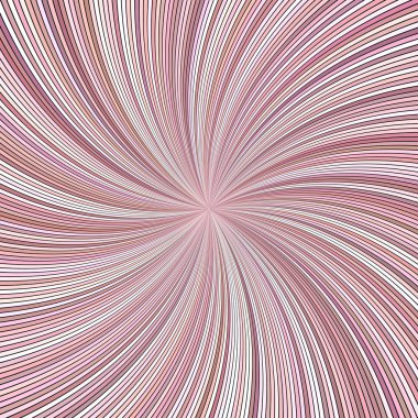 Pembe psychedelic şeritli sarmal girdap kökenli dönen ışınları