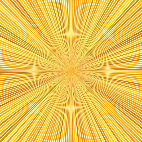 Orange psychedelisch abstrakte Explosion Konzept Hintergrund - Vektorillustration — Stockvektor