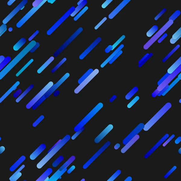 Синий бесшовный диагональный рисунок градиентной полосы фона - модный векторный дизайн — стоковый вектор