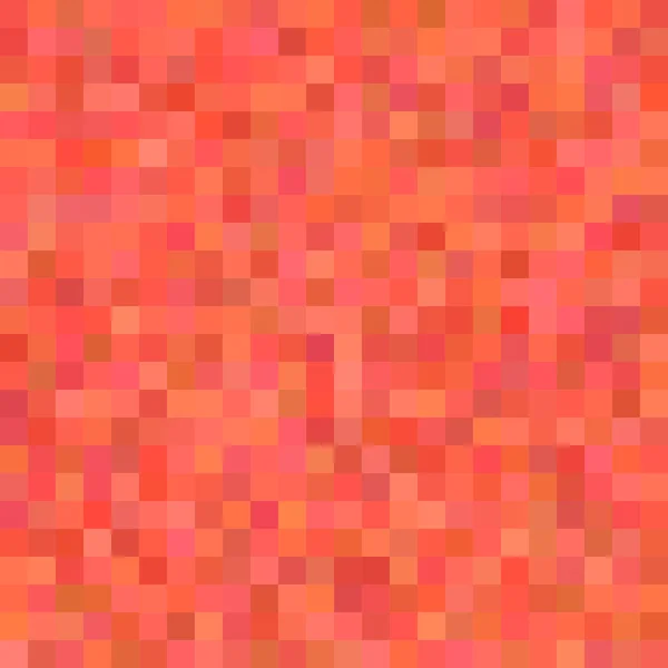 Pixel cuadrado de azulejos de fondo de mosaico - diseño gráfico vector geométrico de cuadrados de colores — Vector de stock