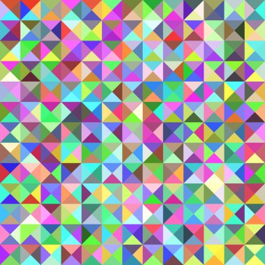 Desen arka plan - vektör grafiği üçgenler renkli sesleri, geometrik üçgen döşenir