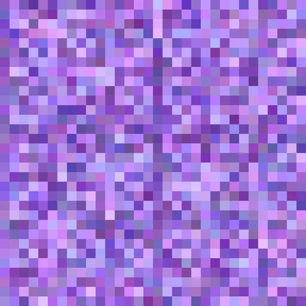 Fondo de mosaico cuadrado abstracto - diseño vectorial de cuadrados en tonos púrpura — Archivo Imágenes Vectoriales