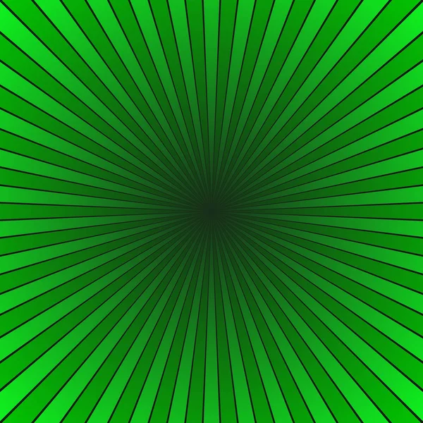 绿色抽象射线突发背景-梯度矢量设计 — 图库矢量图片