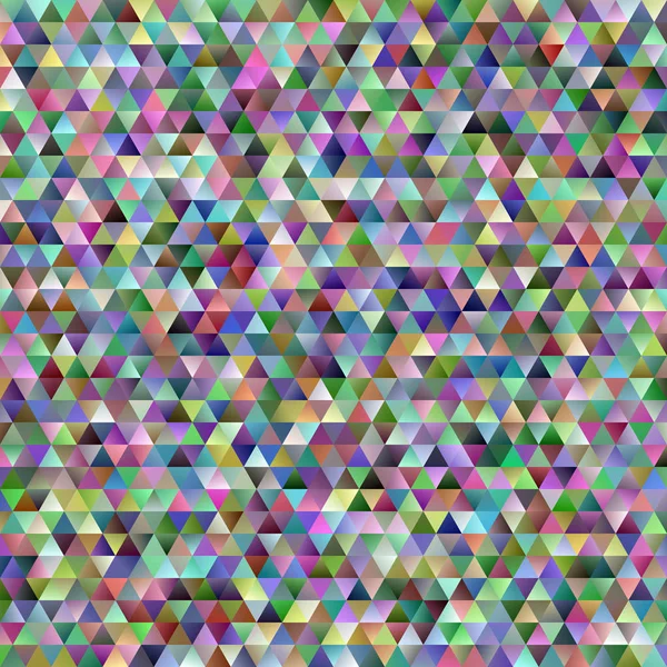Latar belakang mosaik segitiga reguler abstrak geometris - Stok Vektor