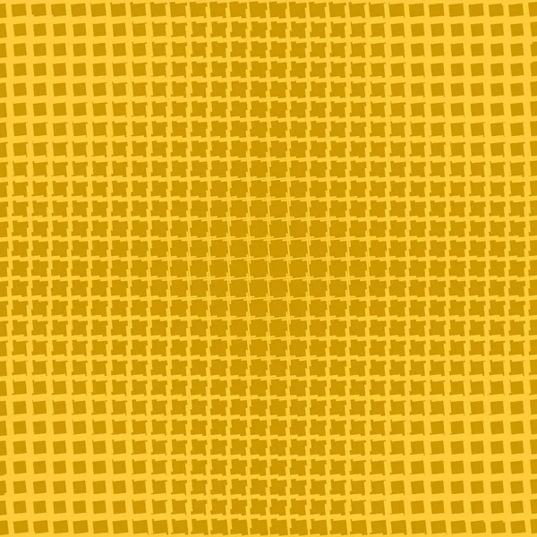 Yellow abstract halftone line pattern background design — Stock Vector