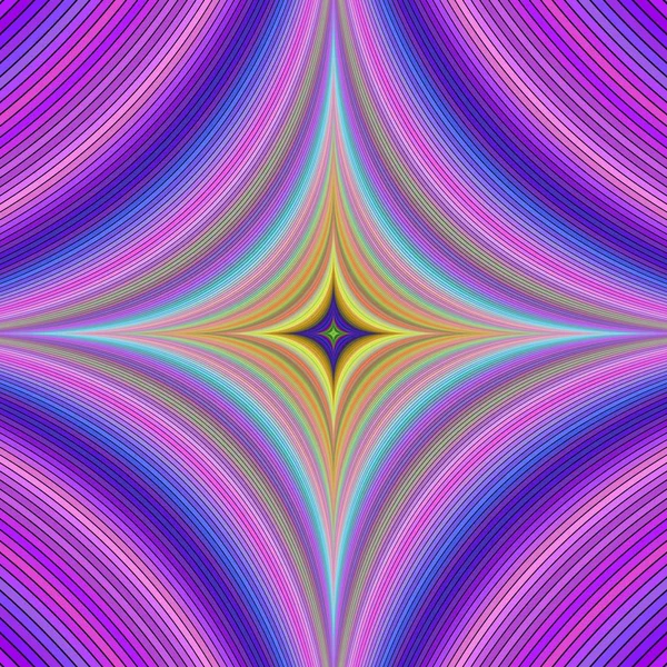 Arte de fondo fractal generado por computadora abstracta colorida — Vector de stock