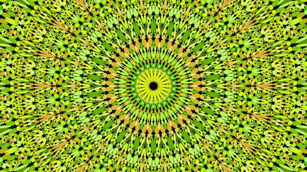 Pierre colorée kaléidoscope mandala conception de papier peint motif bohème vecteur fond graphique — Image vectorielle