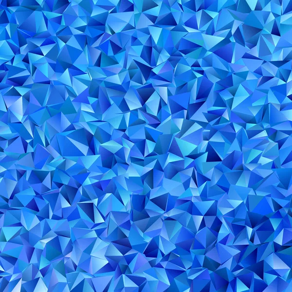 Fondo triangular irregular abstracto azul - ilustración vectorial — Archivo Imágenes Vectoriales