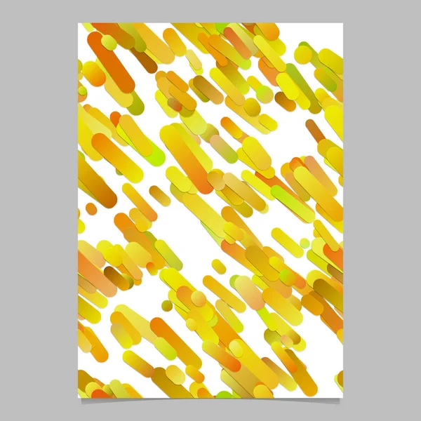 Amarelo moderno abstrato gradiente diagonal listra padrão poster fundo — Vetor de Stock