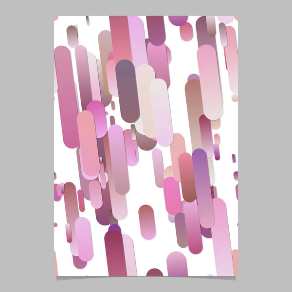 Plantilla de fondo de volante de patrón de rayas de degradado moderno abstracto rosa - diseño vectorial — Vector de stock