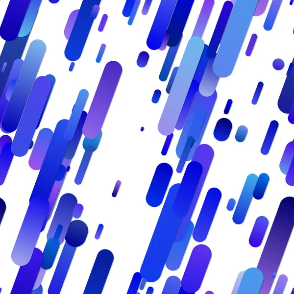 Blue seamless abstract gradient rounded stripe background pattern - modern graphic design