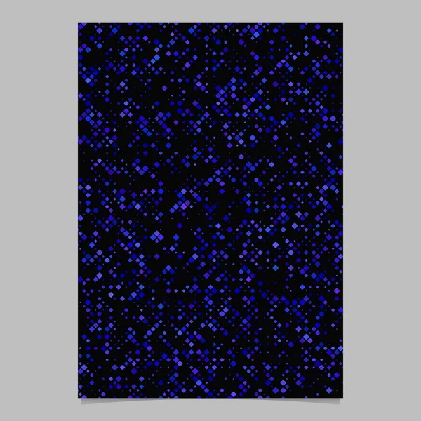 Abstrakte diagonale quadratische Muster Broschüre Hintergrund Vorlage — Stockvektor