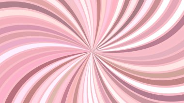 Hipnotik soyut sarmal şerit arka plan pink - eğri ray grafik vektör