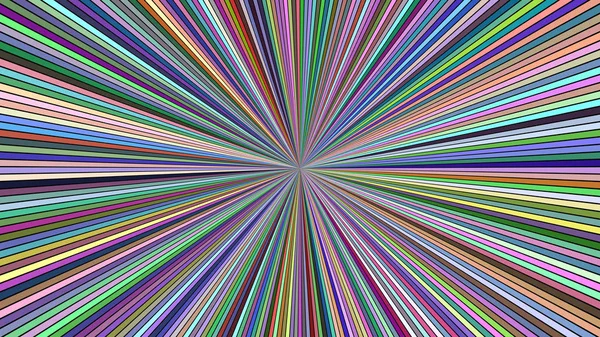 Colorful abstract psychedelic blast concept background - vector ray burst illustration — Stock Vector