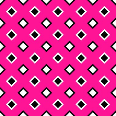 Kesintisiz geometrik kare desen arka plan - vektör çizim