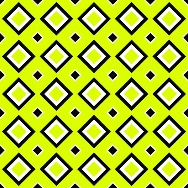 Diseño de fondo de patrón cuadrado repetitivo abstracto - gráfico vectorial — Vector de stock