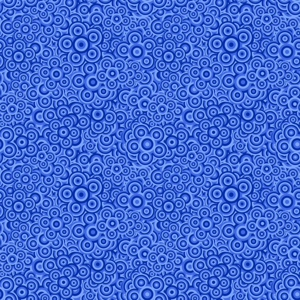 Синий бесшовный абстрактный геометрический цветок обои - цветочный векторный фон — стоковый вектор