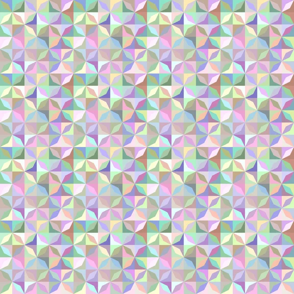 Bunte geometrisch gestreifte Mosaik-Fliesen-Muster Hintergrund - wiederholbares Design — Stockvektor