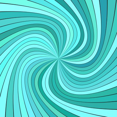 Soyut psychedelic sarmal ray şerit arka plan grafiği
