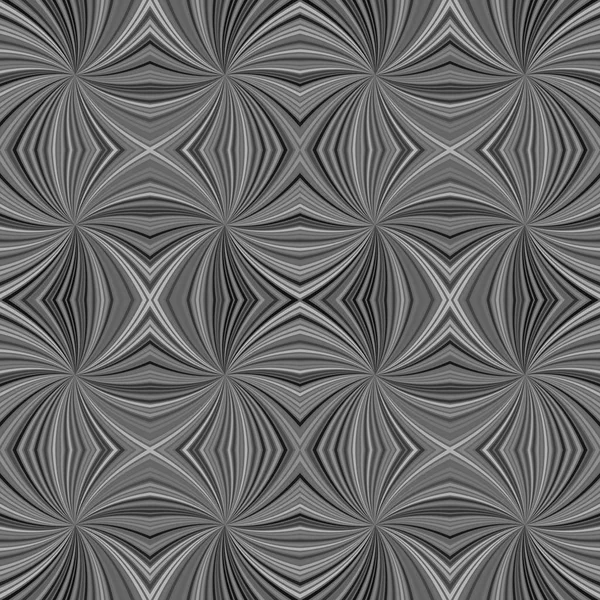 Cinza sem costura abstrato hipnótico espiral ray stripe fundo padrão —  Vetores de Stock