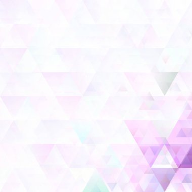 Geometrik soyut üçgen desen arka plan - vektör tasarımı