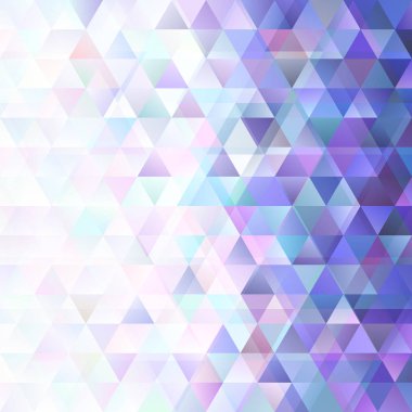 Degrade retro üçgen arka plan şablonu - vektör tasarımı