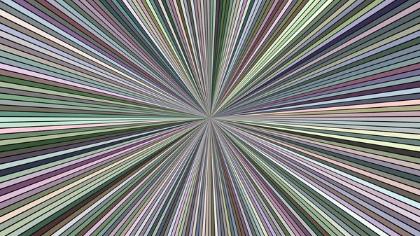 Fond abstrait psychédélique coloré concept de vitesse - vecteur starburst graphique — Image vectorielle