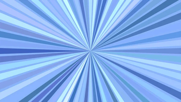 Azul abstrato psicodélico ray explosão stripe fundo vetor explosivo gráfico —  Vetores de Stock