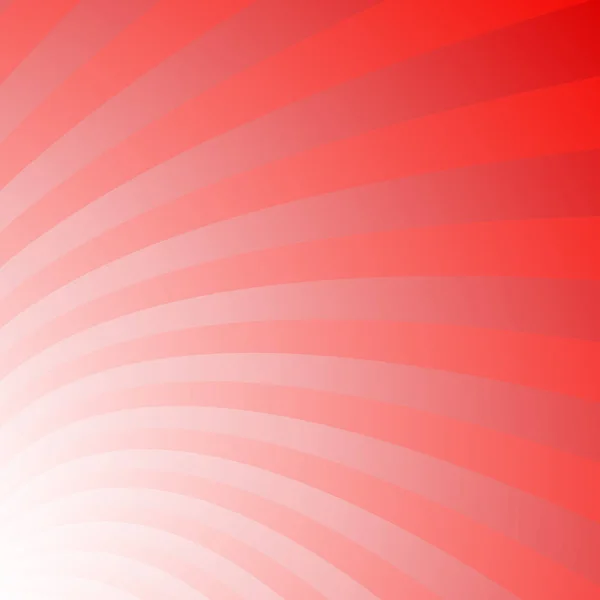 Fondo de rayos espirales abstractos rojos - ilustración vectorial — Vector de stock