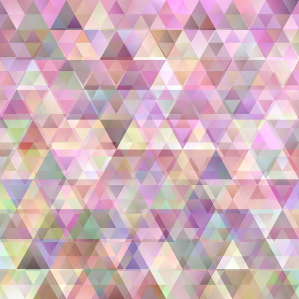 Fondo de patrón de triángulo abstracto retro - ilustración vectorial — Vector de stock