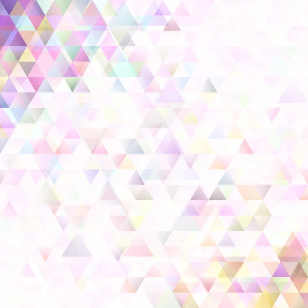 Geometrische abstracte driehoekige achtergrond - vector grafische vormgeving — Stockvector