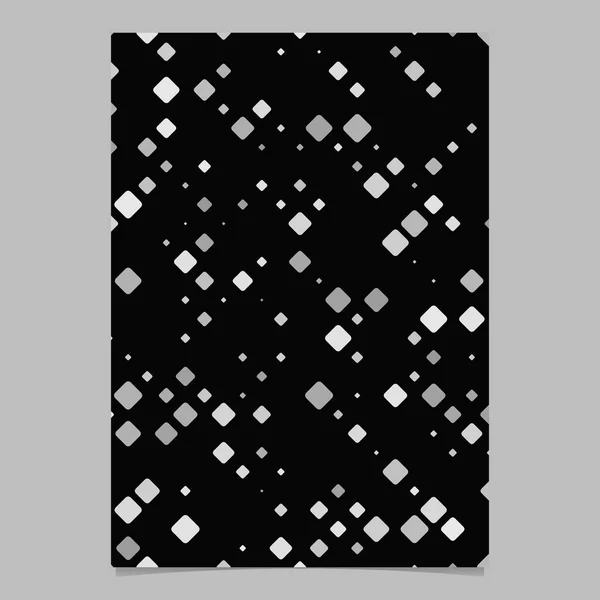 Grey geometric diagonal rounded square pattern background poster template