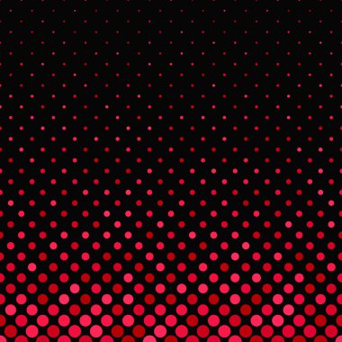 Kırmızı soyut geometrik daire desen arka plan - vektör grafiği