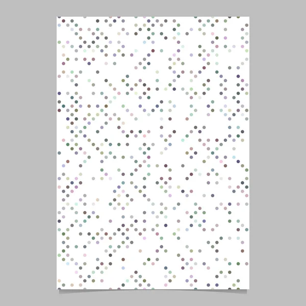 Επαναλαμβανόμενο σχέδιο φόντο πρότυπο φυλλάδιων μοτίβο dot — Διανυσματικό Αρχείο