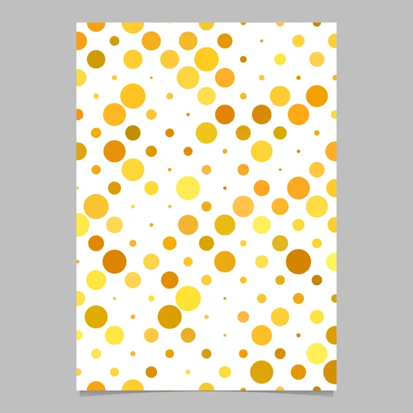 Diseño de plantilla de folleto de fondo de patrón de punto geométrico — Vector de stock