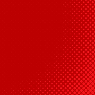 Kırmızı noktalı resim daire arka plan desen şablon - vektör çizim