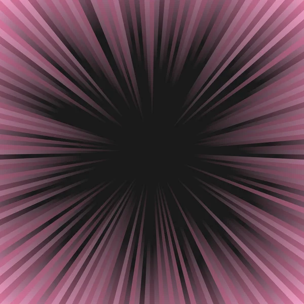 Gradient abstract ray burst achtergrond - retro vector grafische vormgeving — Stockvector