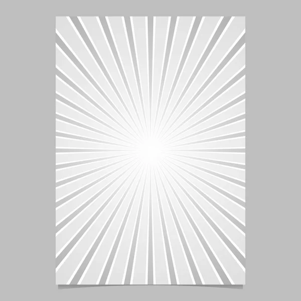 Plantilla dinámica de página de estallido de sol - diseño gráfico de fondo de folleto de vector de gradiente — Vector de stock