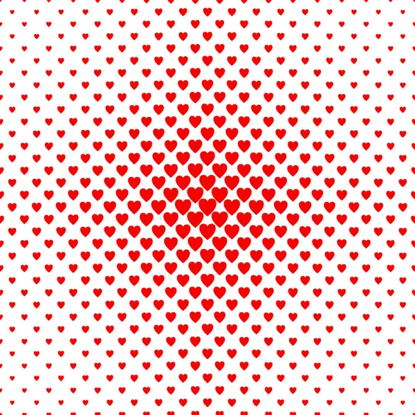 Abstrakt hjärta bakgrundsmönster - vektor grafisk design från röda hjärtan — Stock vektor