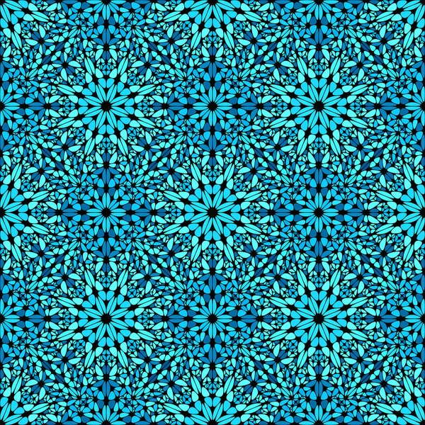 Design de fundo padrão de ornamento floral abstrato sem costura — Vetor de Stock