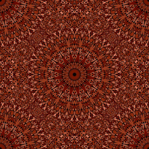 Abstrakte geometrische florale Mandala Ornament Muster Hintergrund Design — Stockvektor