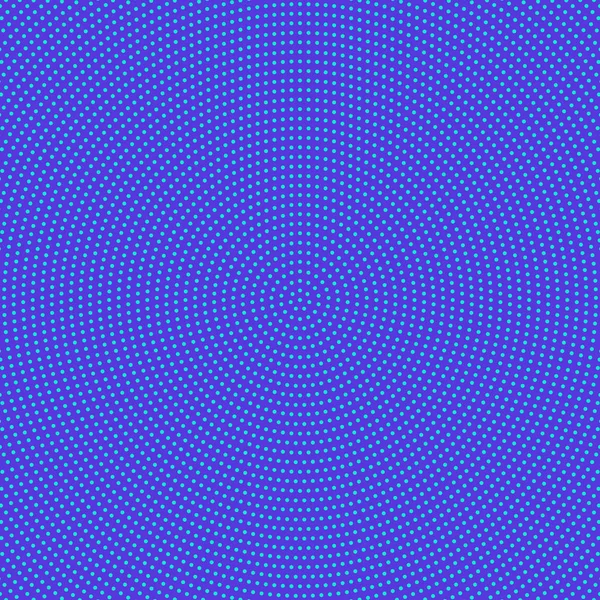 抽象的な丸円パターンの背景 - 青いベクトルグラフィックデザイン — ストックベクタ