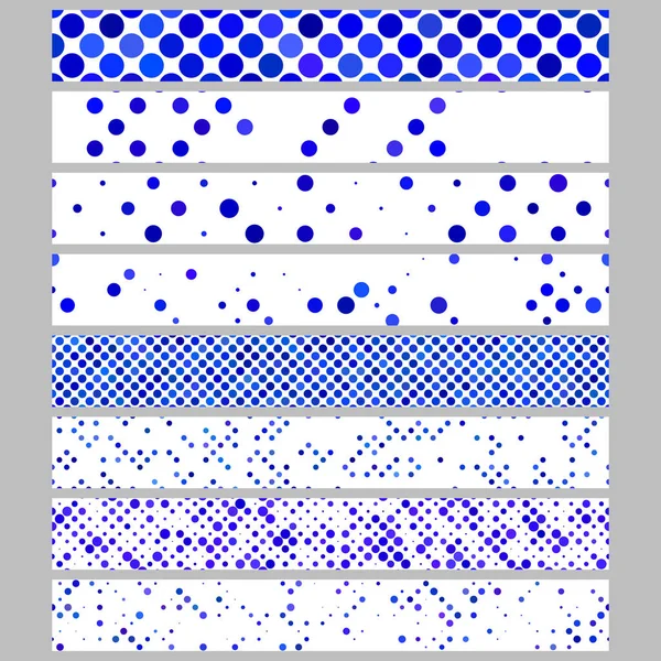 Cor abstrato ponto padrão retangular faixa faixa fundo conjunto — Vetor de Stock