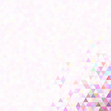 Vektör soyut üçgen arka plan şablonu