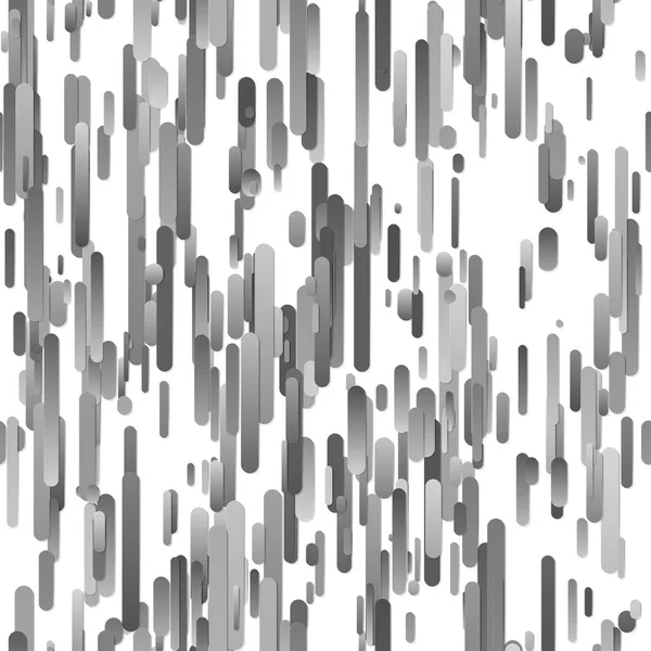 Grau nahtlose vertikale Steigung abgerundete Streifenmuster Hintergrund — Stockvektor
