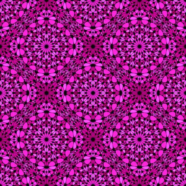 Bohem çiçek desen arka plan - soyut manevi vektör sanat