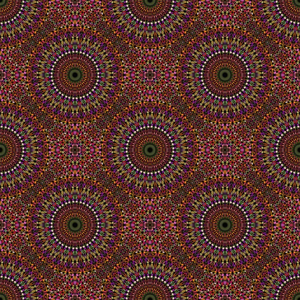 Varrat nélküli keleti Mandala mozaik minta háttér-tervezés — Stock Vector
